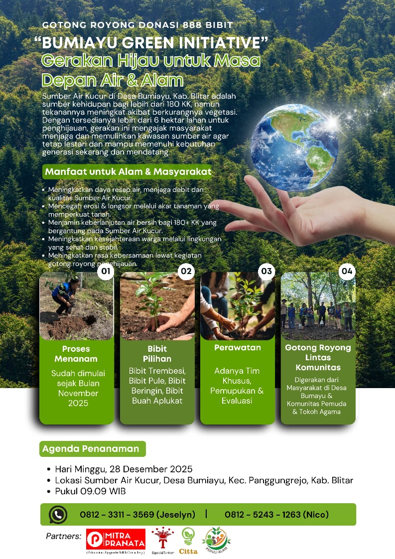 BUMIAYU GREEN INITIATIVE 2025